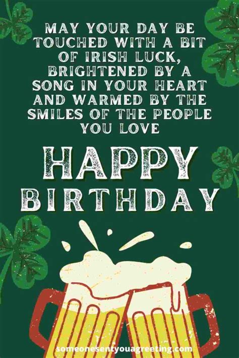 irish blessings for birthdays|happy birthday irish images.